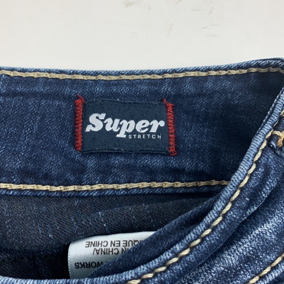 Silver Jeans Suki Mid Slim Boot Dark wash Size 28 Super Stretch Bootcut Midrise - Picture 7 of 14